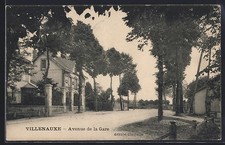 CPA Villenauxe, Avenue de la
