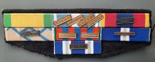 Placard Rappel Vétéran Commando Marine OPEX TCHAD LIBAN ORIGINAL MEDAL GROUP