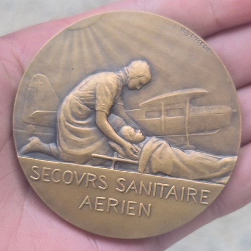Médaille art déco - médaille, bronze