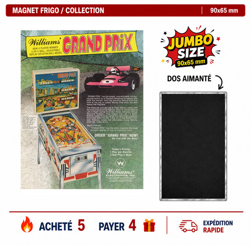 Magnet frigo grand - grand, prix