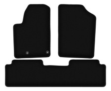 Tapis de sol en velours noir