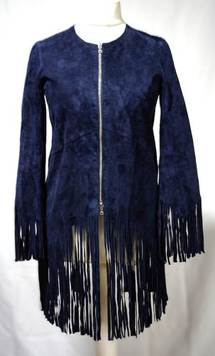 Blouson femme daim sandro - blouson,