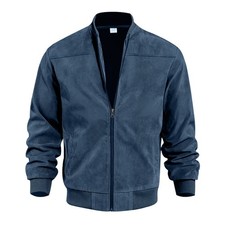 Veste homme rétro en daim