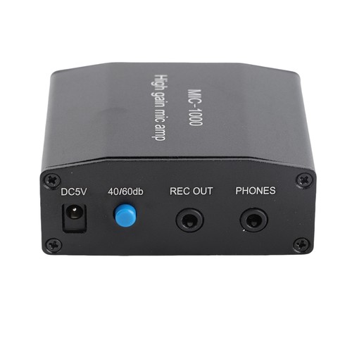 Amplificateur microphone - amplificateur, de