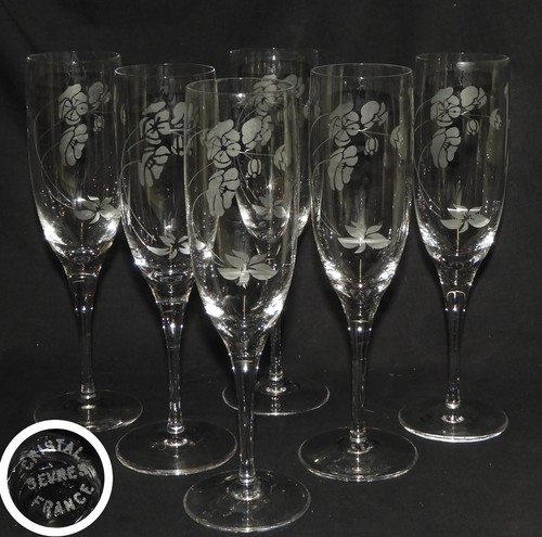 Lot flûtes cristal de - lot,