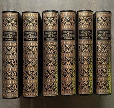 Les Oeuvres complètes de Molière 6 Tomes Jean de Bonnot 1983/84