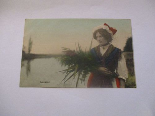 Cpa lorraine costume - lorraine,