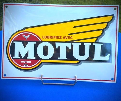 Plaque email véritable motul - véritable,