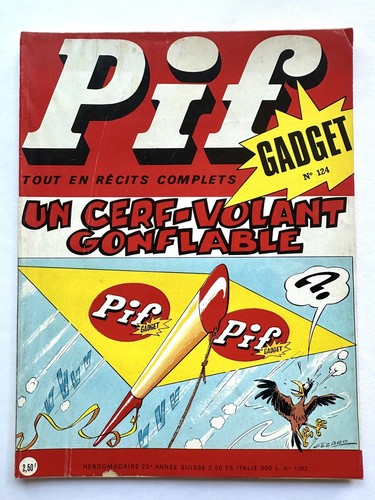 Pif gadget 124 1971 - n°124,