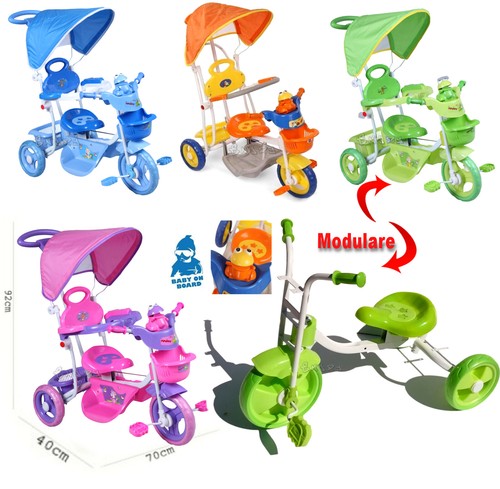 Tricycle enfant trike avec - enfant,