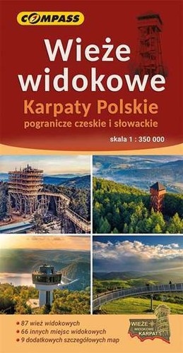 Mapa wieże widokowe - mapa,