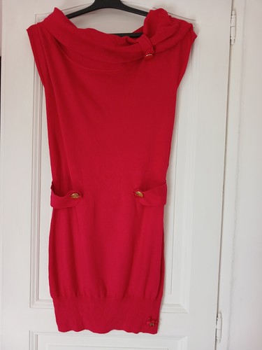 Robe moulante rouge - , morgan