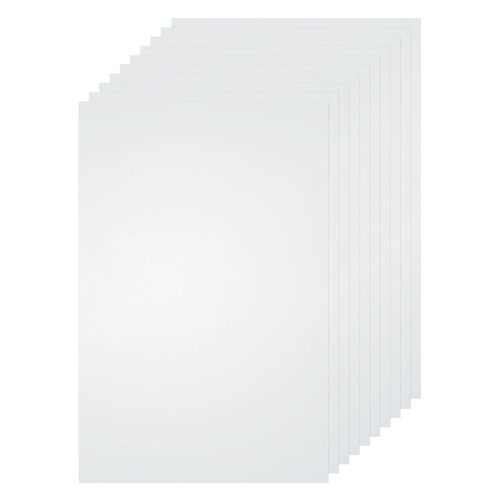 Feuilles pvc transparent - 10, en