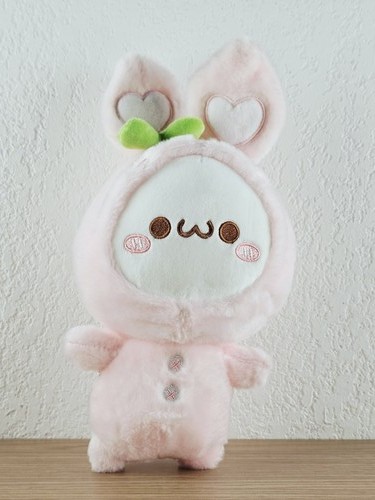 Dumpling bunny rose peluche - rose,