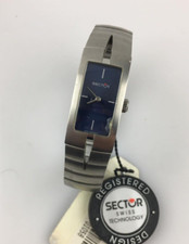 Montre sector 480 Femme Swiss 18 MM Acier Non Fonctionne No Fond