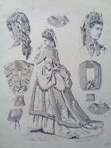 Gravure mode ancienne - gravure,