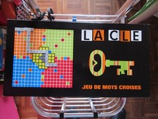 Jeu de société LA CLE Jeu de mots croisés Miro Compagny vintage complet
