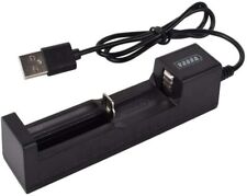 Chargeur de batterie USB  Pour Pile Lithium Batterie Accessoire Lampe de Poche 