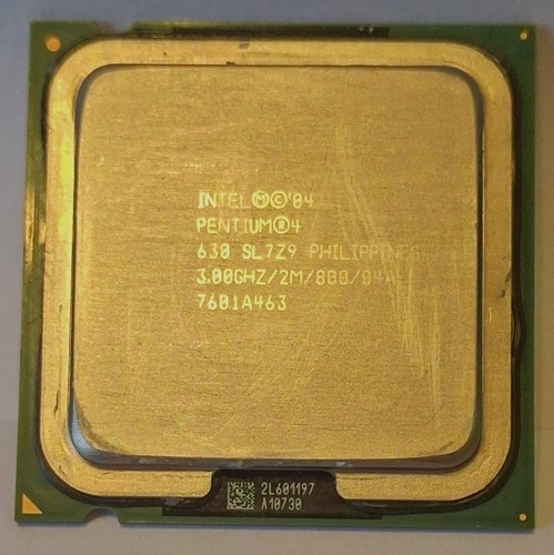 Intel pentium 630 cpu - pentium, 4