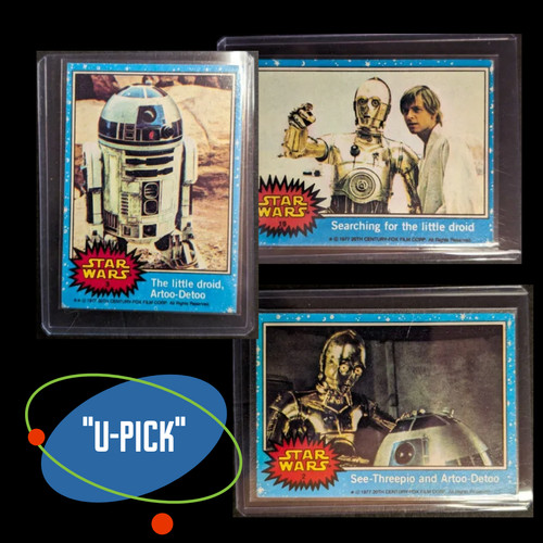 1977 topps star wars trading - topps,