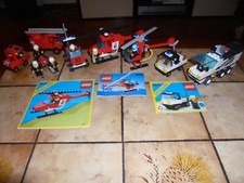 5 sets LEGO CITY POMPIER