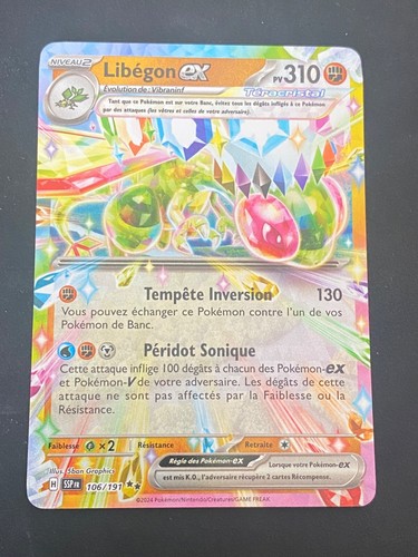 Carte pokemon libégon - carte,