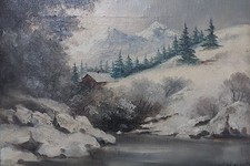 J.JAKOBETZ PEINTURE PAYSAGE