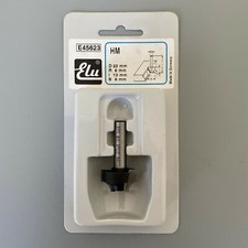 Elu E45623 Hm TCT Ovolo / Élevée Panneau Routeur Cutter - 8mm Tige D:23mm R:6mm