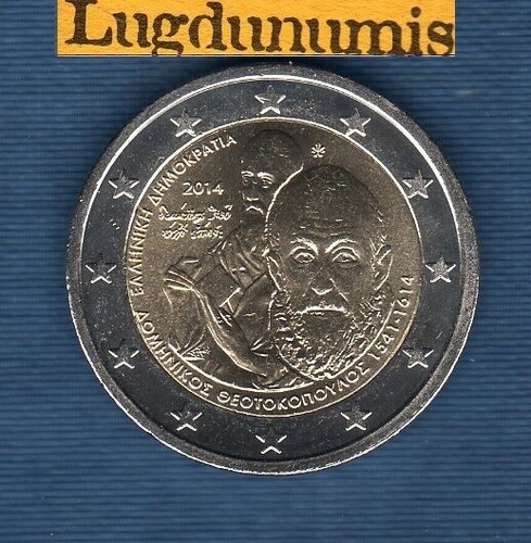 Euro commémo grèce 2014 el - 2,