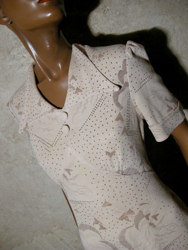 Chic vintage robe jersey - chic,