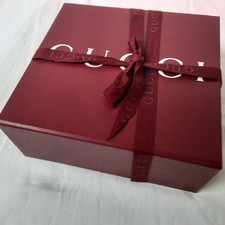Boîte vide GUCCI BORDEAUX