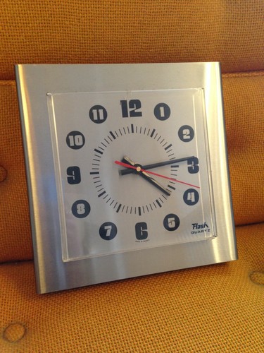 Superbe horloge pendule métal - pendule,