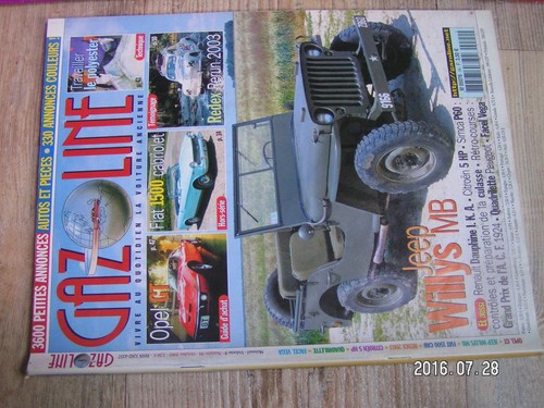 Revue gazoline n 94 - gazoline, jeep