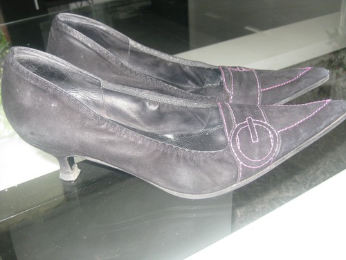 Chaussures escarpins chèvre - escarpins,