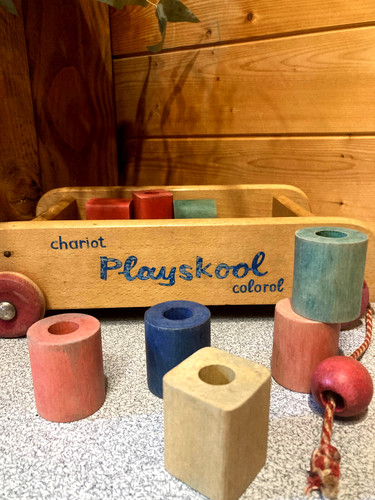 Chariot tirer playskool - chariot, à