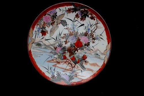Ancienne assiette japonais - ancienne,