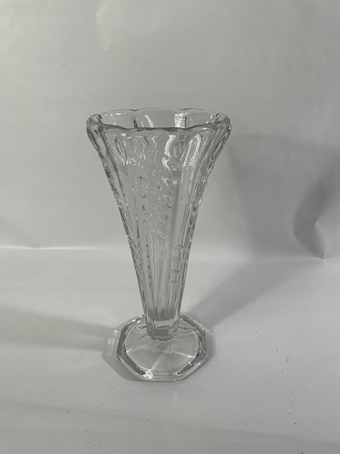 Ancien vase tulipe verre - vase,