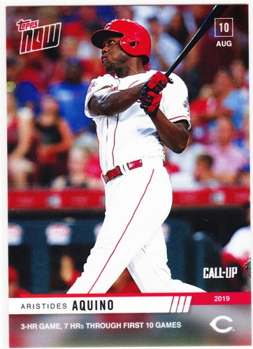 Aristides aquino reds rookie - aquino,