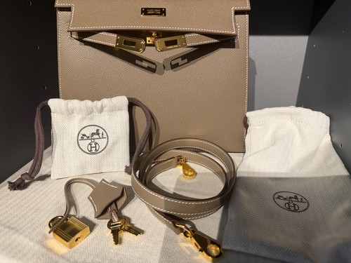 Sac hermes kelly 28cm - kelly, couleur