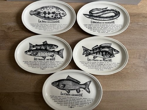 Lot plats poisson ovales - lot,