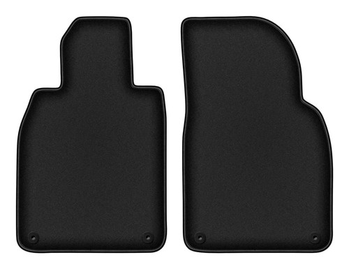 Tapis avant velours noirs