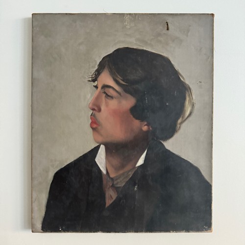 Huile sur toile - , portrait