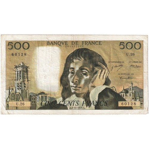 636195 france 500 francs - france,,