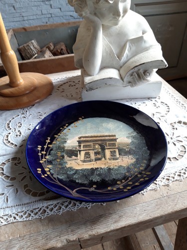 Assiette ancienne faïence - 1,