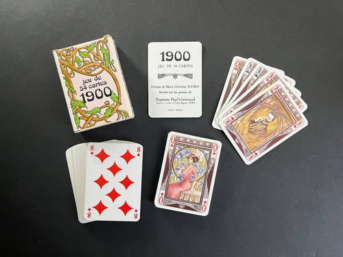 Jeu cartes 1900 grimaud - 1900,
