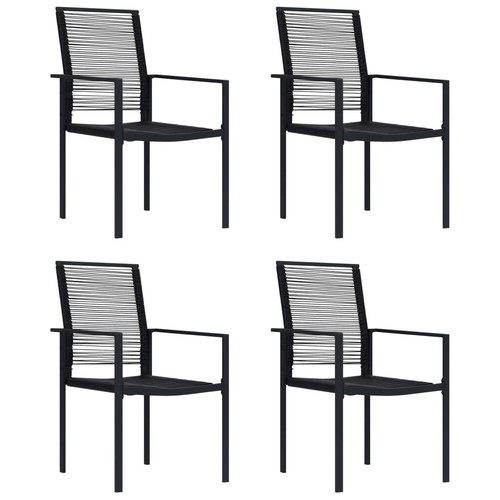 Chaises jardin rotin pvc - 2x,