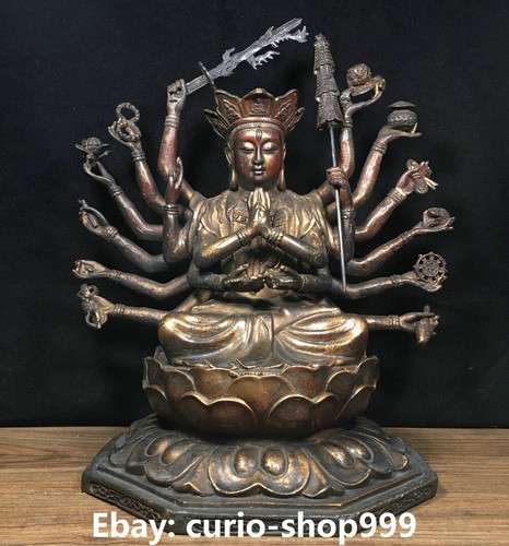 Antique tibet bronze - 11.8", 18