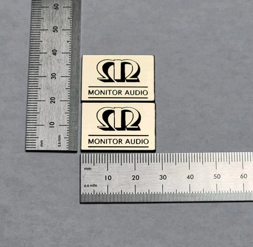 Monitor audio speaker badge - monitor,
