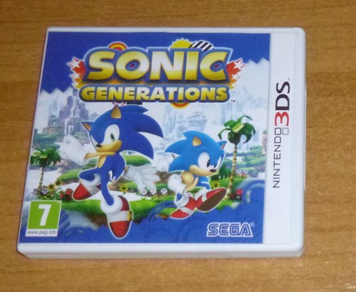 Jeu nintendo 3ds sonic - jeu,