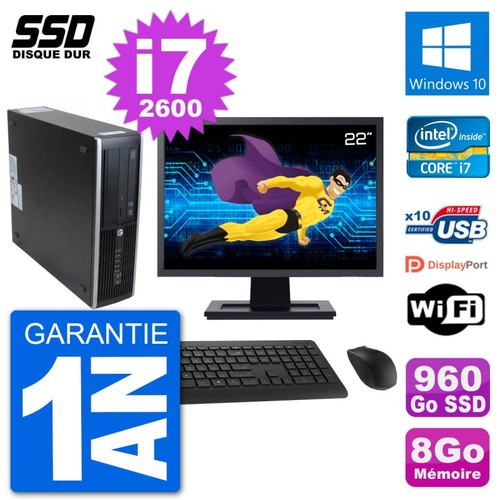 8300 elite sff ecran 22 - pc,